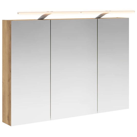 Bathroom Mirror Cabinet Artisan Oak 100 x 14.5 x 70 cm Bathroom Mirror Cabinet Artisan Oak 100 x 14.5 x 70 cm