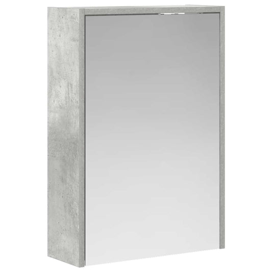 Bathroom Mirror Cabinet Concrete Grey 43 x 16 x 62.5 cm Bathroom Mirror Cabinet Concrete Grey 43 x 16 x 62.5 cm