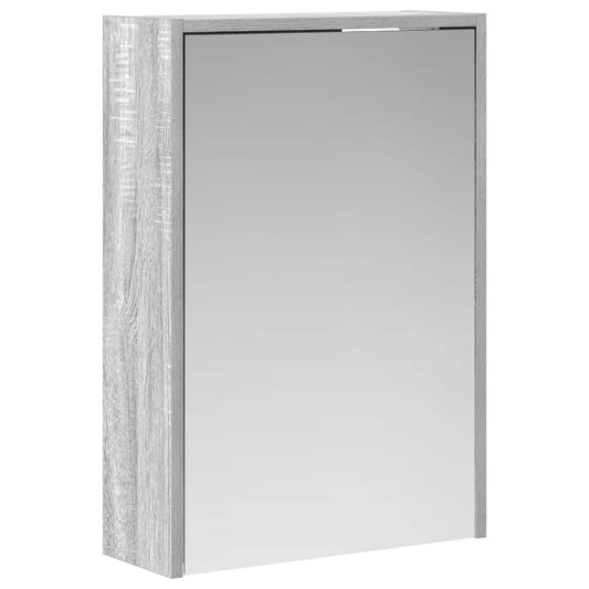Bathroom Mirror Cabinet Grey Sonoma 43 x 16 x 62.5 cm Bathroom Mirror Cabinet Grey Sonoma 43 x 16 x 62.5 cm