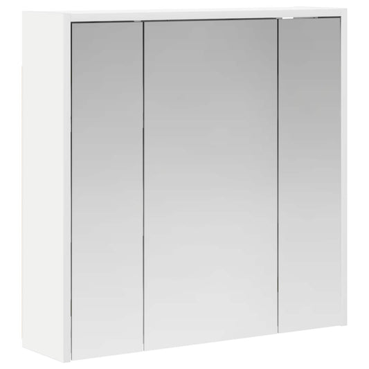 Bathroom Mirror Cabinet White 63.5 x 16 x 62.5 cm Bathroom Mirror Cabinet White 63.5 x 16 x 62.5 cm