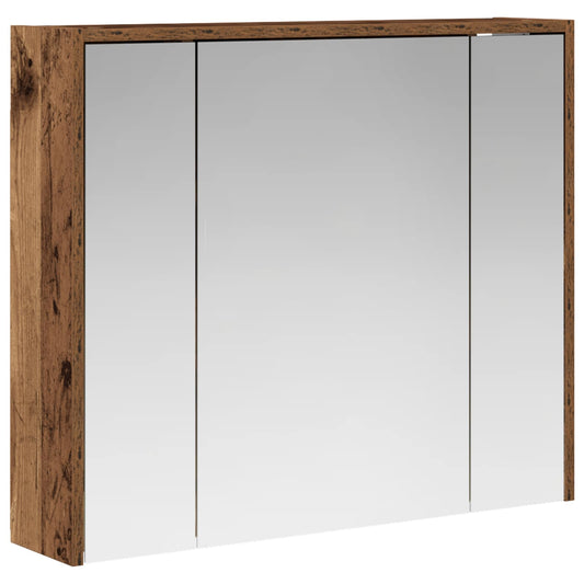 Bathroom Mirror Cabinet Old Wood 73.5 x 16 x 62.5 cm Bathroom Mirror Cabinet Old Wood 73.5 x 16 x 62.5 cm
