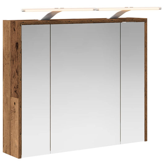 Bathroom Mirror Cabinet Old Wood 73.5 x 16 x 62.5 cm Bathroom Mirror Cabinet Old Wood 73.5 x 16 x 62.5 cm
