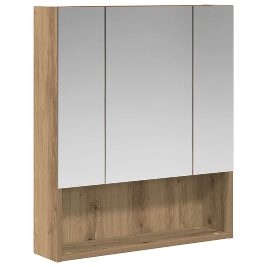 Bathroom Mirror Cabinet Artisan Oak 60 x 14.5 x 70 cm Bathroom Mirror Cabinet Artisan Oak 60 x 14.5 x 70 cm