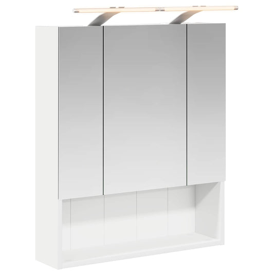 Bathroom Mirror Cabinet White 60 x 14.5 x 70 cm Engineered wood Bathroom Mirror Cabinet White 60 x 14.5 x 70 cm Engineered wood
