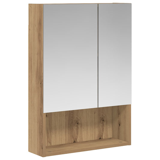 Bathroom Mirror Cabinet Artisian Oak 50 x 14.5 x 70 cm Bathroom Mirror Cabinet Artisian Oak 50 x 14.5 x 70 cm