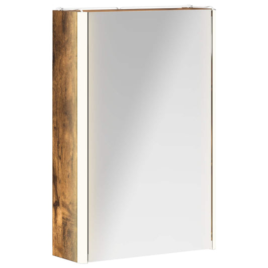Bathroom Mirror Cabinet Smoked Oak 33 x 11.5 x 50 cm Bathroom Mirror Cabinet Smoked Oak 33 x 11.5 x 50 cm