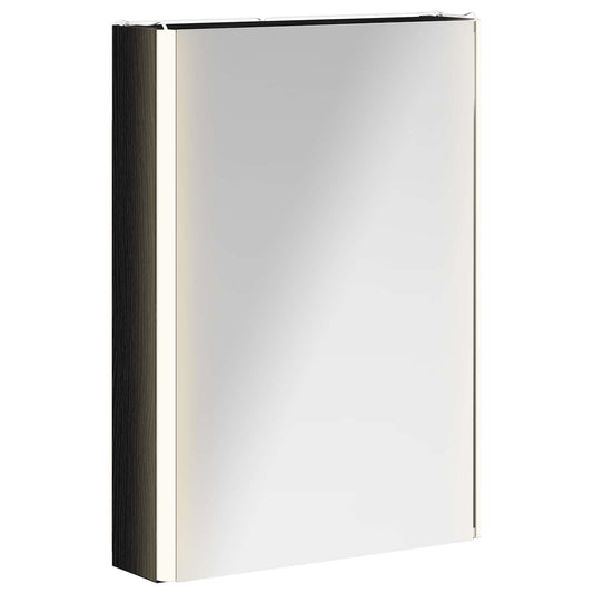 Bathroom Mirror Cabinet Black Oak 43 x 11.5 x 60.5 cm Bathroom Mirror Cabinet Black Oak 43 x 11.5 x 60.5 cm