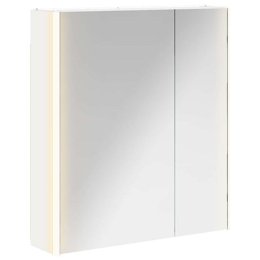Bathroom Mirror Cabinet White 63.5 x 15.5 x 70 cm Bathroom Mirror Cabinet White 63.5 x 15.5 x 70 cm