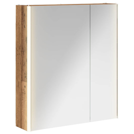 Bathroom Mirror Cabinet Old Wood 63.5 x 15.5 x 70 cm Bathroom Mirror Cabinet Old Wood 63.5 x 15.5 x 70 cm
