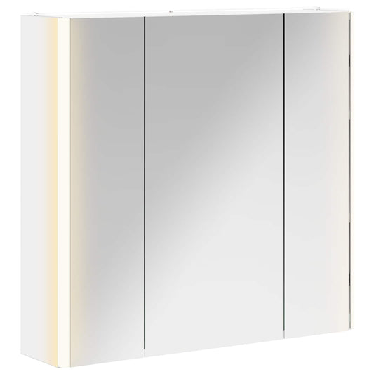 Bathroom Mirror Cabinet White 63.5 x 15.5 x 60.5 cm Bathroom Mirror Cabinet White 63.5 x 15.5 x 60.5 cm