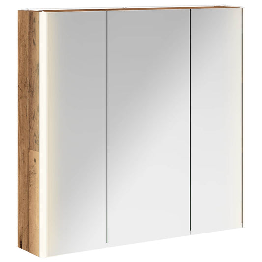 Bathroom Mirror Cabinet Old Wood 73.5 x 15.5 x 70 cm Bathroom Mirror Cabinet Old Wood 73.5 x 15.5 x 70 cm