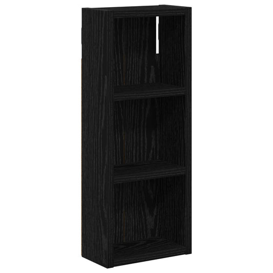 Bathroom Wall Cabinet Black Oak 20 x 10 x 50 cm Engineered wood Bathroom Wall Cabinet Black Oak 20 x 10 x 50 cm Engineered wood