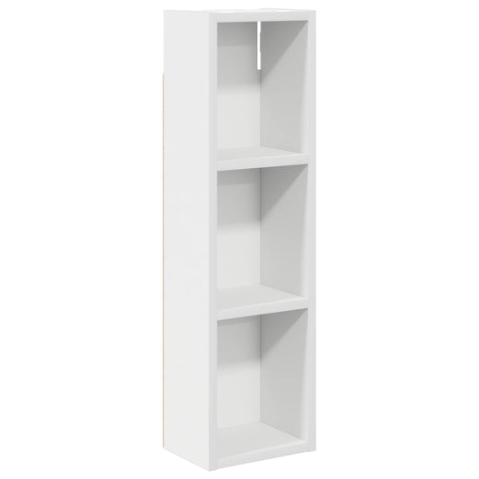 Bathroom Wall Cabinet White 20 x 14 x 70 cm Engineered wood Bathroom Wall Cabinet White 20 x 14 x 70 cm Engineered wood