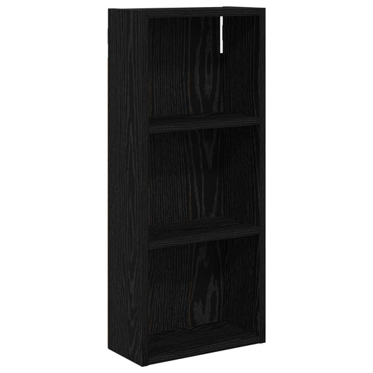 Bathroom Wall Cabinet Black Oak 30 x 14 x 70 cm Engineered wood Bathroom Wall Cabinet Black Oak 30 x 14 x 70 cm Engineered wood