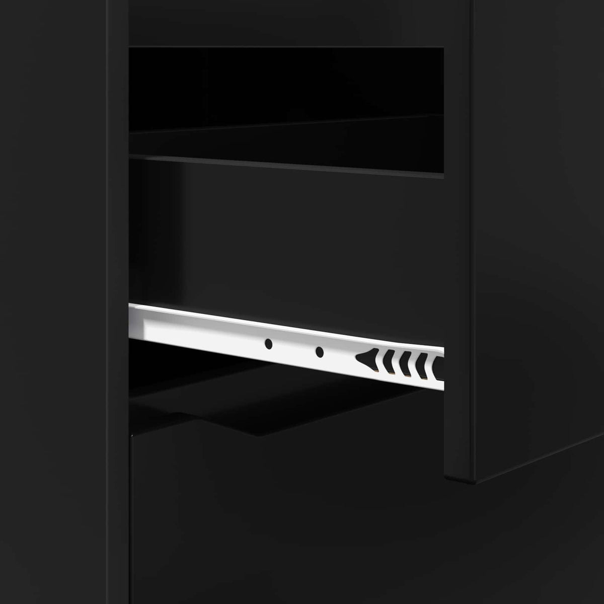 Storage Cabinets 60 x 48 x 105 cm Engineered Wood Black