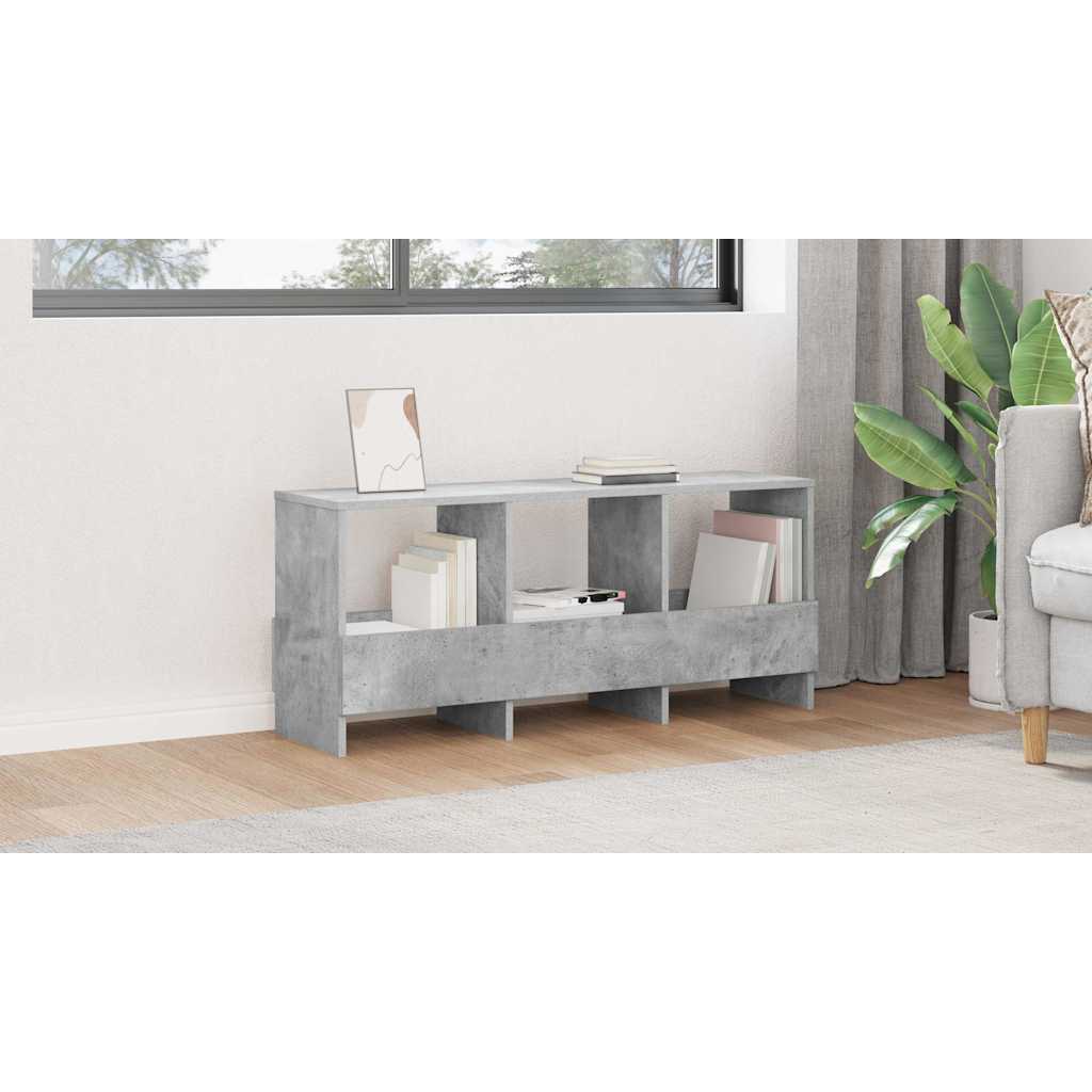 Magazine Rack Concrete Grey 102 x 30 x 45 cm