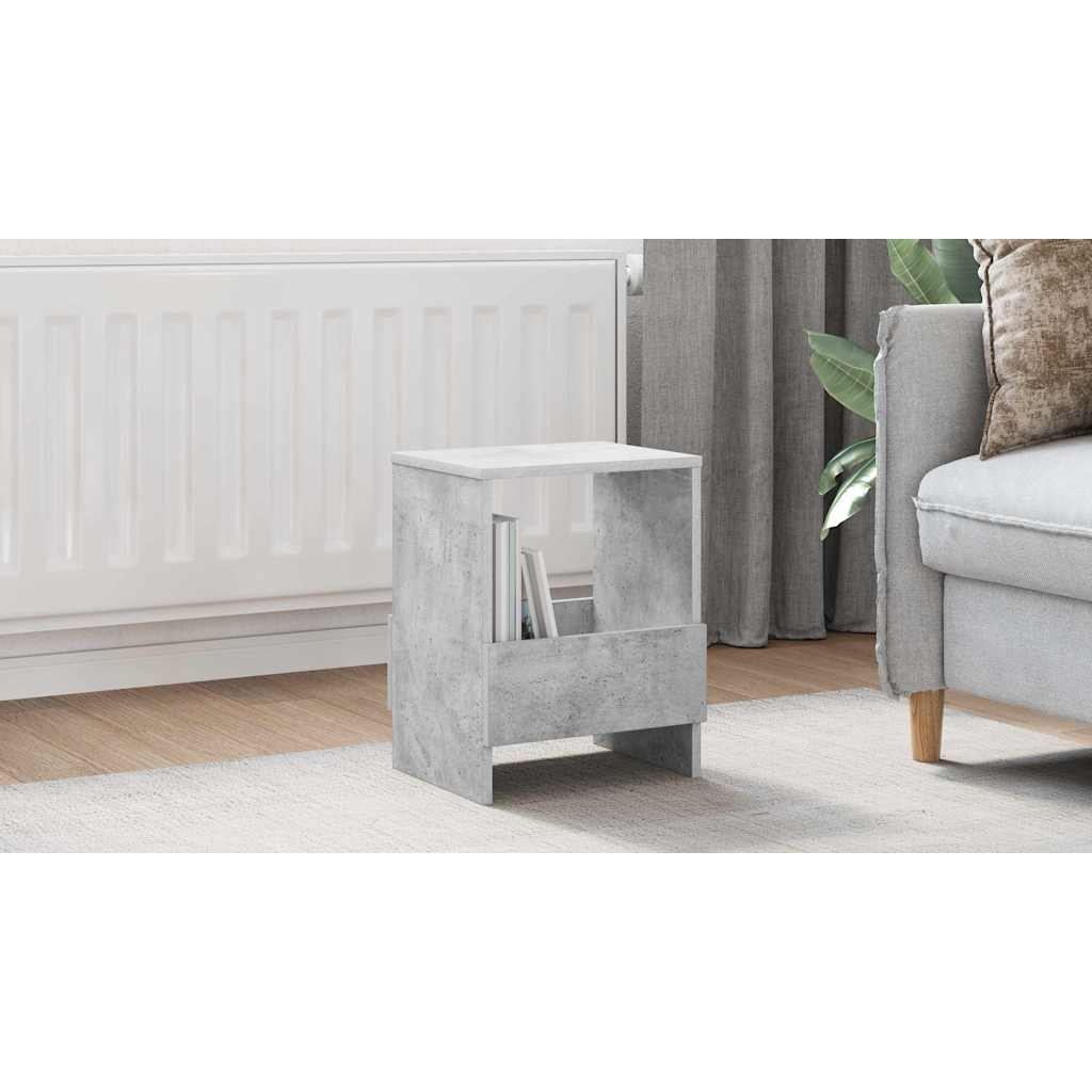 Magazine Rack Concrete Grey 35 x 30 x 45 cm