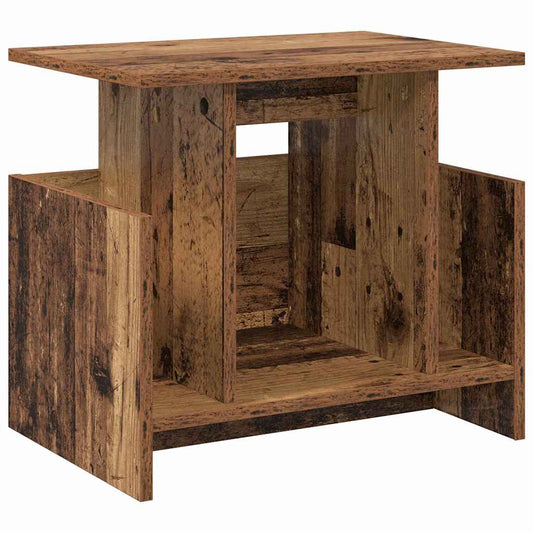 TV Stand Old Wood 50 x 35 x 45 cm Engineered Wood TV Stand Old Wood 50 x 35 x 45 cm Engineered Wood