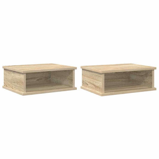 Bedside Table 2 pcs Sonoma Oak 40 x 31 x 15 cm Engineered Wood Bedside Table 2 pcs Sonoma Oak 40 x 31 x 15 cm Engineered Wood