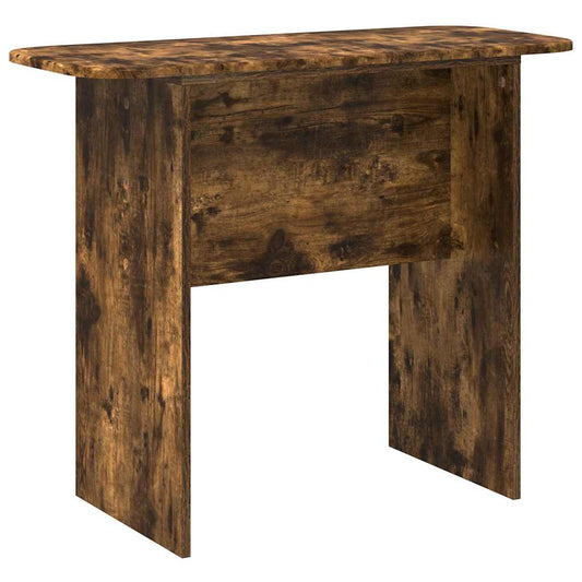 Console Table Smoked Oak 93 x 40 x 75 cm Engineered Wood Console Table Smoked Oak 93 x 40 x 75 cm Engineered Wood