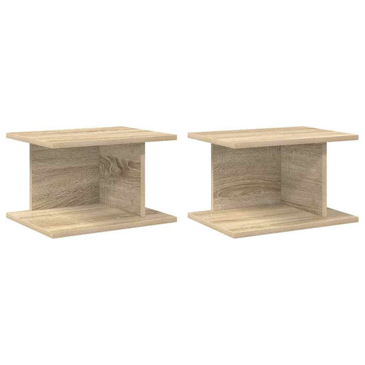 Bedside Table 2 pcs Sonoma Oak 40 x 30 x 25 cm Engineered Wood Bedside Table 2 pcs Sonoma Oak 40 x 30 x 25 cm Engineered Wood