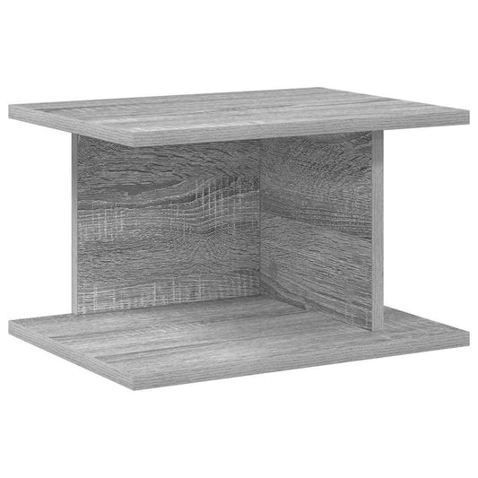 Bedside Table Grey Sonoma 40 x 30 x 25 cm Engineered Wood Bedside Table Grey Sonoma 40 x 30 x 25 cm Engineered Wood
