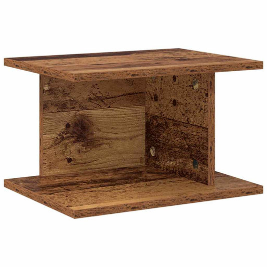 Bedside Table Old Wood 40 x 30 x 25 cm Engineered Wood Bedside Table Old Wood 40 x 30 x 25 cm Engineered Wood