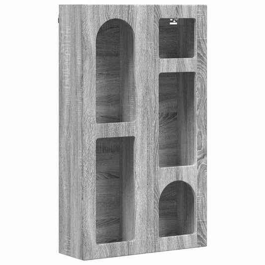 Hanging Cabinet with Shelf ELST Grey Sonoma 59 x 20 x 100 cm Hanging Cabinet with Shelf ELST Grey Sonoma 59 x 20 x 100 cm