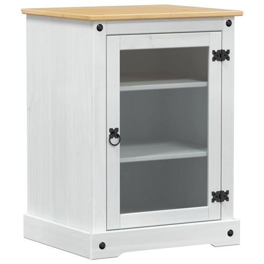 HiFi cabinet White 60 x 50 x 82 cm Solid Pine Wood HiFi cabinet White 60 x 50 x 82 cm Solid Pine Wood
