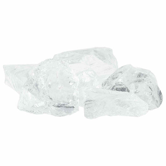 Garden Stones White 12 cm Glass Garden Stones White 12 cm Glass