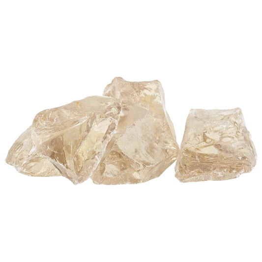 Garden Stones Champagne 12 cm Glass Garden Stones Champagne 12 cm Glass