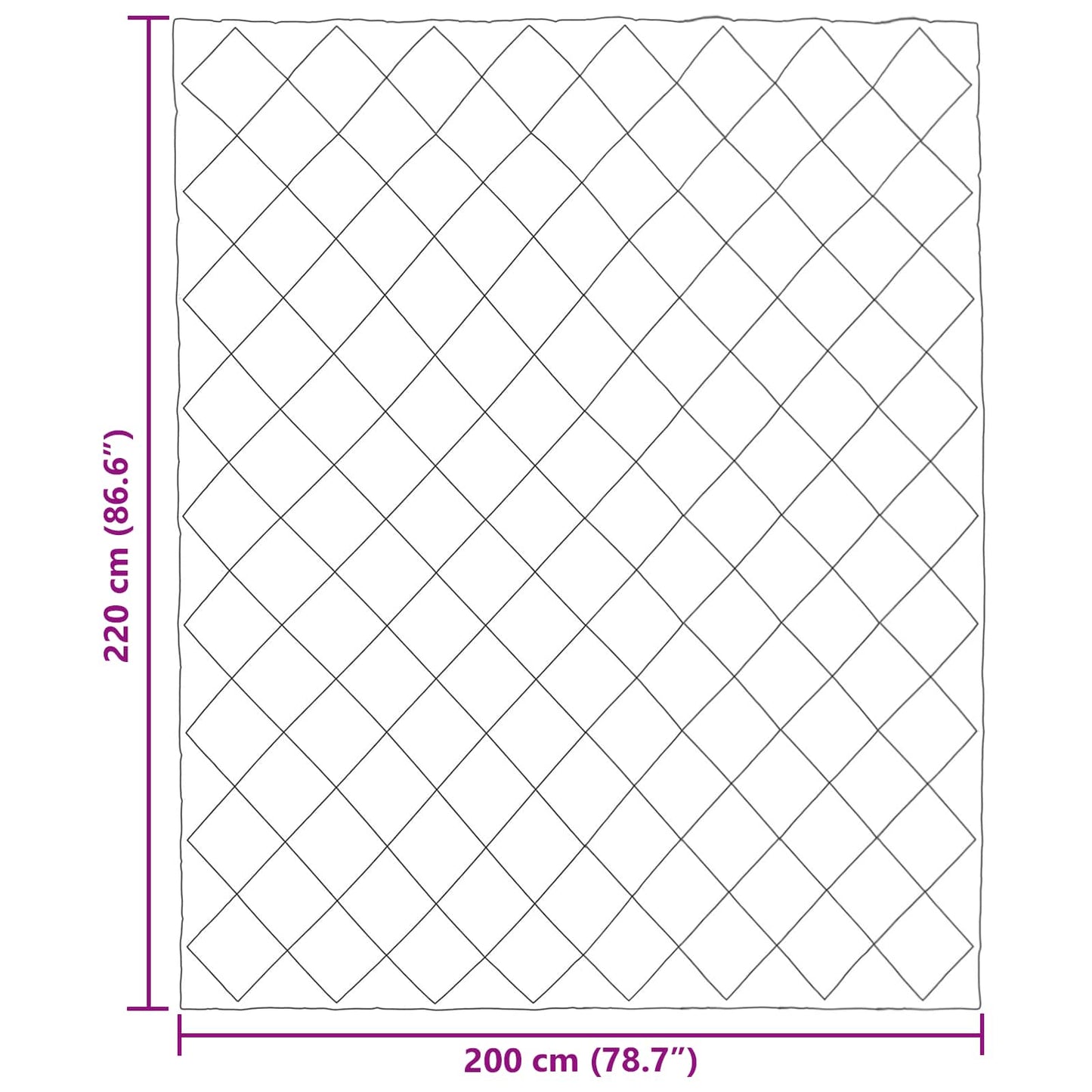 Summer Duvet Anthracite 220 x 200 cm Microfiber