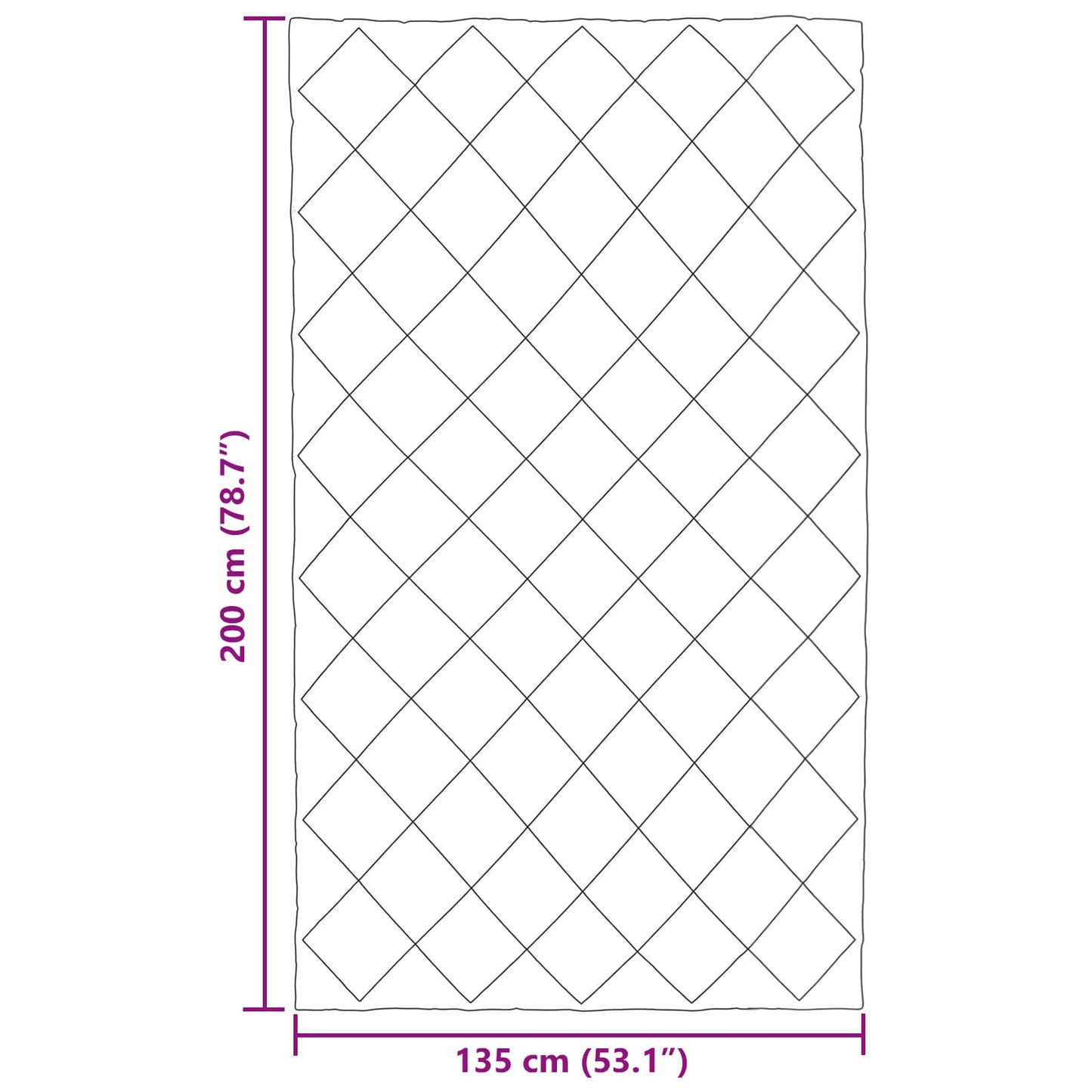 Full Year Duvet Black 135 x 200 cm Microfiber