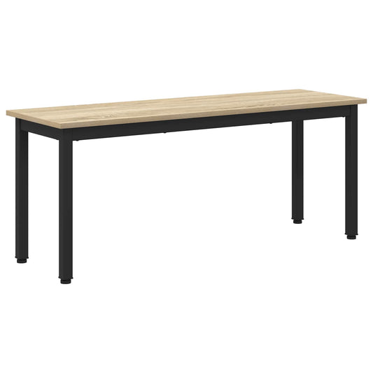 Bench Sonoma Oak 110 x 35 x 45 cm Engineered Wood Bench Sonoma Oak 110 x 35 x 45 cm Engineered Wood
