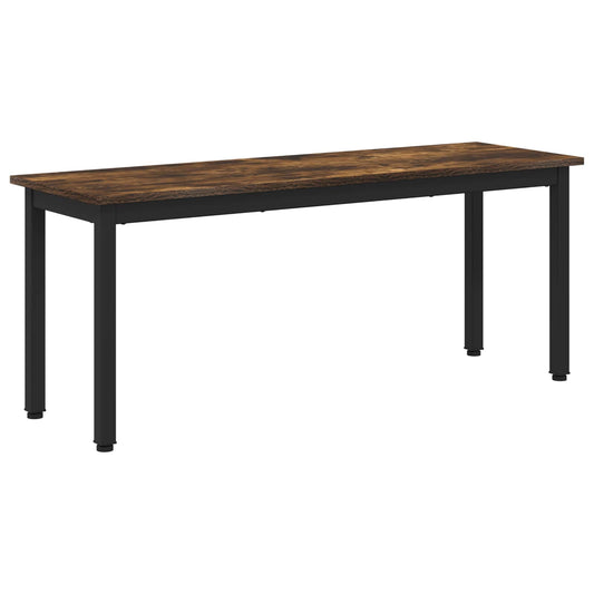 Bench Smoke Oak 110 x 35 x 45 cm Engineered Wood Bench Smoke Oak 110 x 35 x 45 cm Engineered Wood