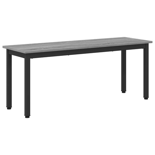 Bench Grey Sonoma 110 x 35 x 45 cm Engineered Wood Bench Grey Sonoma 110 x 35 x 45 cm Engineered Wood