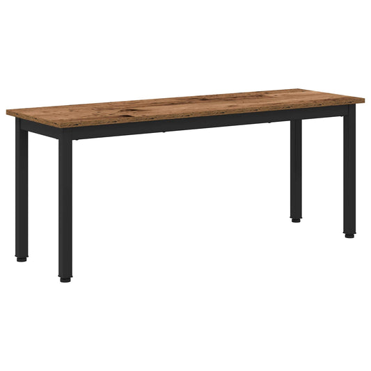 Bench Old Wood 110 x 35 x 45 cm Engineered Wood Bench Old Wood 110 x 35 x 45 cm Engineered Wood