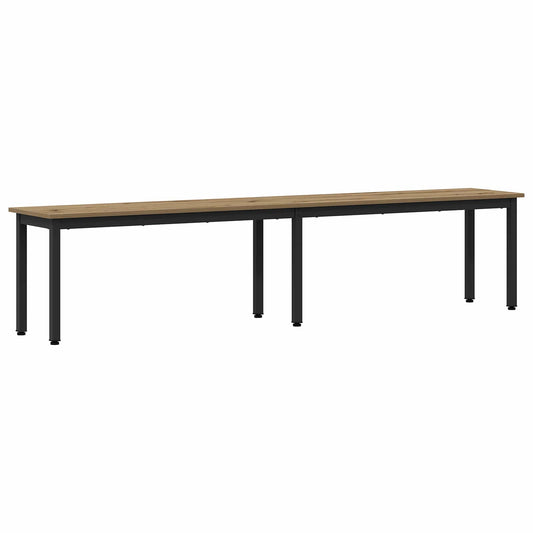 Bench Artisian Oak 200 x 35 x 45 cm Engineered Wood Bench Artisian Oak 200 x 35 x 45 cm Engineered Wood