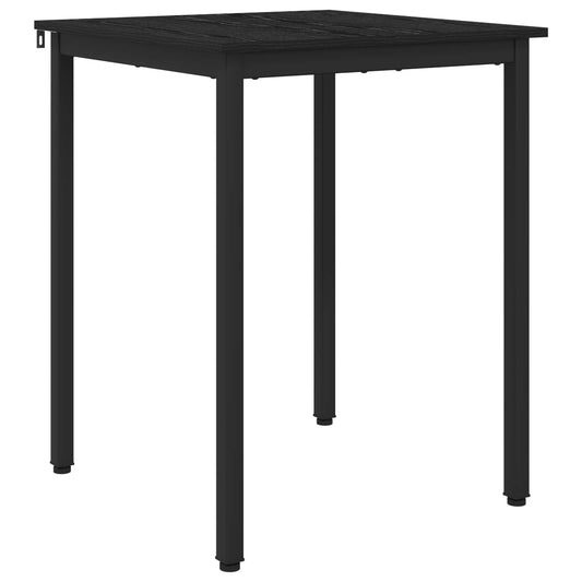 Dining Tables 60 x 60 x 75 cm Engineered Wood Black Oak Square Dining Tables 60 x 60 x 75 cm Engineered Wood Black Oak Square