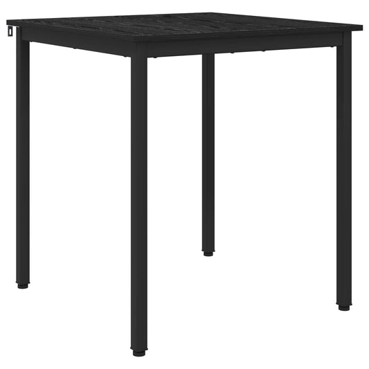 Dining Tables 70 x 70 x 75 cm Engineered Wood Black Oak Square Dining Tables 70 x 70 x 75 cm Engineered Wood Black Oak Square