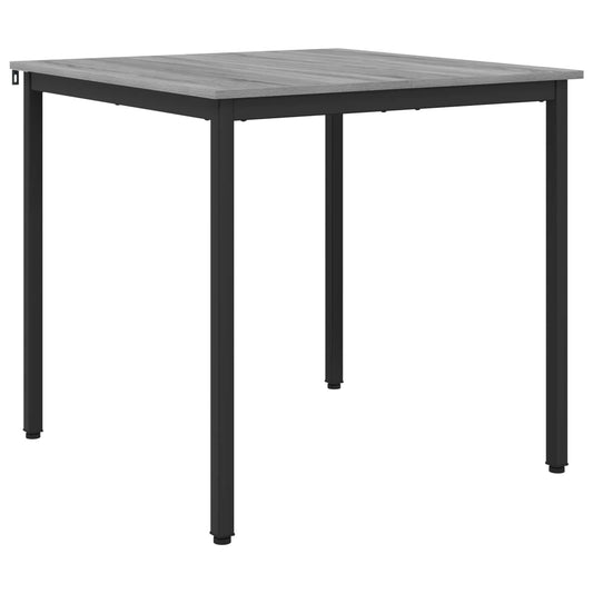 Dining Tables 80 x 80 x 75 cm Engineered Wood Grey Sonoma Dining Tables 80 x 80 x 75 cm Engineered Wood Grey Sonoma