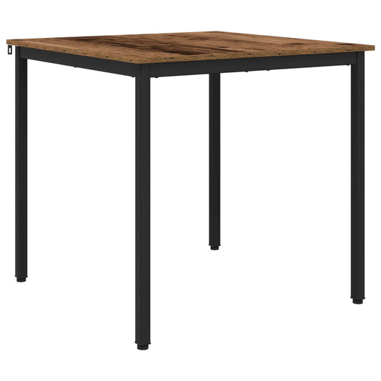 Dining Tables 80 x 80 x 75 cm Engineered Wood Oak Wood Square Dining Tables 80 x 80 x 75 cm Engineered Wood Oak Wood Square
