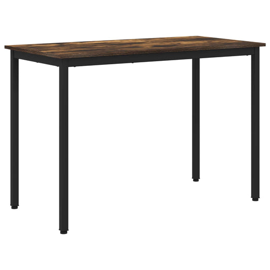 Dining Tables 110 x 55 x 75 cm Engineered Wood Smoked Oak Dining Tables 110 x 55 x 75 cm Engineered Wood Smoked Oak