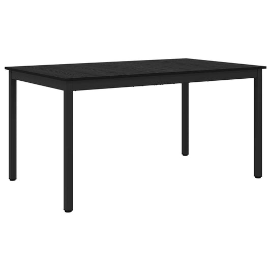 Dining Tables 150 x 90 x 75 cm Engineered Wood Black Oak Dining Tables 150 x 90 x 75 cm Engineered Wood Black Oak
