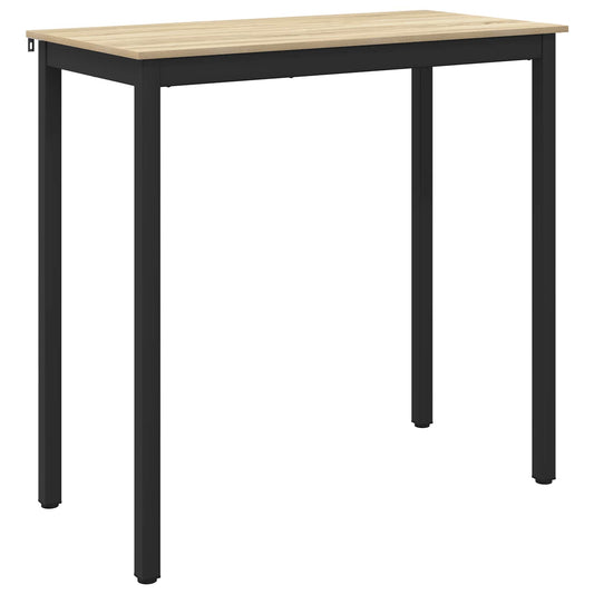 Standing Bar Table Engineered Wood Rectangular Standing Bar Table Engineered Wood Rectangular