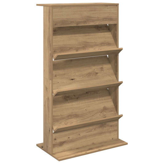 Magazine Rack Artisan Oak 70 x 41 x 126 cm Engineered Wood Magazine Rack Artisan Oak 70 x 41 x 126 cm Engineered Wood