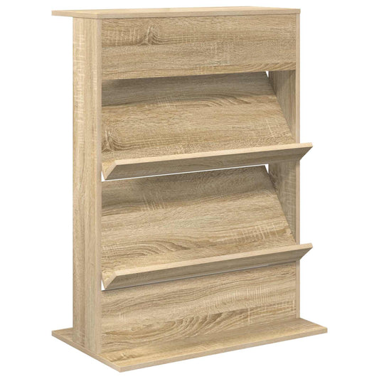 Magazine Rack Sonoma Oak 70 x 41 x 96 cm Engineered Wood Magazine Rack Sonoma Oak 70 x 41 x 96 cm Engineered Wood