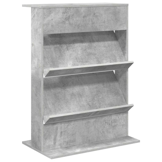 Magazine Rack Concrete Grey 70 x 41 x 96 cm Engineered Wood Magazine Rack Concrete Grey 70 x 41 x 96 cm Engineered Wood
