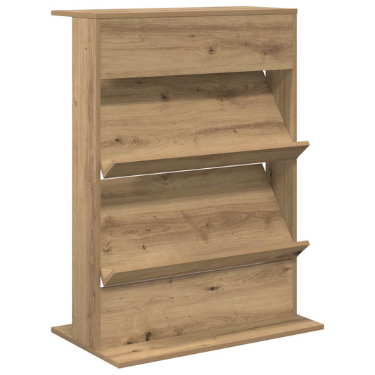 Magazine Rack Artisan Oak 70 x 41 x 96 cm Engineered Wood Magazine Rack Artisan Oak 70 x 41 x 96 cm Engineered Wood