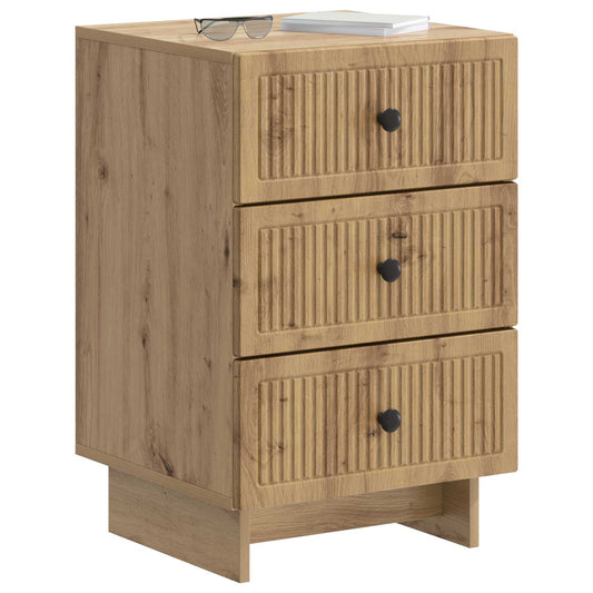 Bedside Cabinet Artisan Oak 43 x 41 x 66.5 cm Engineered Wood Bedside Cabinet Artisan Oak 43 x 41 x 66.5 cm Engineered Wood